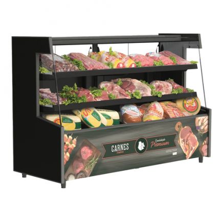 Balcão Refrigerado Visorâmico 2 Pistas VIS-200 Conservex