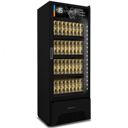 Cervejeira Expositora Optima 576 Litros All Black VN50AH Metalfrio 1